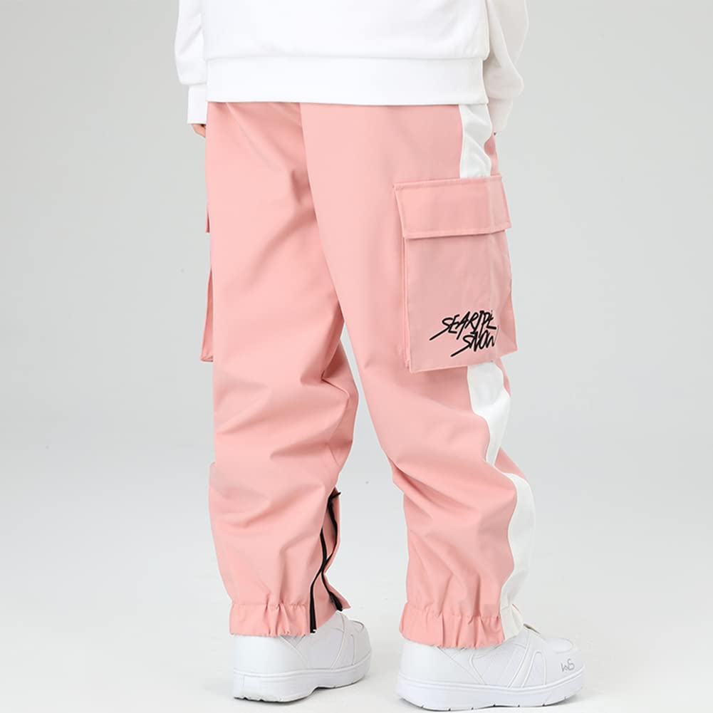 HOTIAN Сноубордические штаны для мужчин и женщин, 6 размеров, водостойкие, устойчивые к истиранию, разных цветов, (XS-XL), 10 000 мм, Водонепроницаемый, Устойчивый, Теплый, XYP-K2107