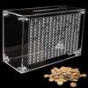 Acrylic Piggy Bank 1000/5000/10000 Money Saving Jar Kids Gift Money Box  Children
