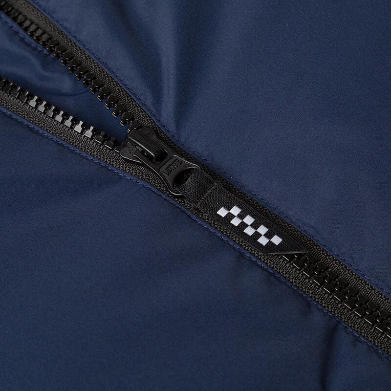 Vans Мягкая и удобная куртка-пуховик с воротником-стойкой, куртка унисекс, темно-синяя VN000P30LKZ