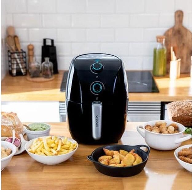 Фритюрница Cecotec Cecofry Compact Rapid Moon 1,5L черный (V1705233)