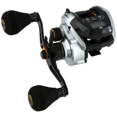 AbuGarcia MAX DLC Цифровой счетчик лески с большим экраном Модель с рукояткой Power Рука: Правая