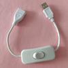 withSwitch USB Male to Female Extension Cable Chaging Data Transfer 4core Wire for Small Electronics Power Apply