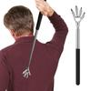 Телескопическая чесалка для спины Eagle Claw, массажер для спины из нержавеющей стали, чесалка для тела