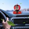 Solar Energy Car Air Freshener Rotatable Air Purifier Aromatherapy Fruit Design Auto Essence Oil Diffuser For Bedroom Toilet