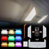 MAZERO Super Bright RAV4 Room Lamp LED 9 Color Switching Interior Light RF Remote Control Adjustable Light Intensity Toyota New RAV4 50 Series