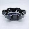 ASY1 4pcs 139MM Off-road Vehicle Black Rhino Logo Emblem Car Wheel Center Caps 6 Hole 139.7 Rim Hubcaps Cover Hub Cap Car Accessories