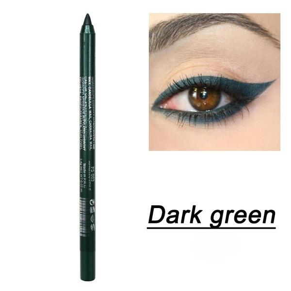 Многоцветная мерцающая подводка для глаз, гелевая подводка для глаз, 4-в-1, цветная подводка для глаз, тени для век и карандаш для бровей, водостойкая и долговечная