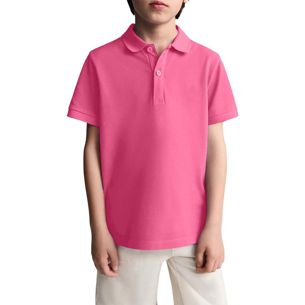 Kids Short Sleeve Shirt School Uniform Shirts For Boys