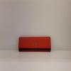 Mari Eclaire Recommended High-Quality Natural Leather Slim Line Pretty Casual Long Wallet 606180 Red