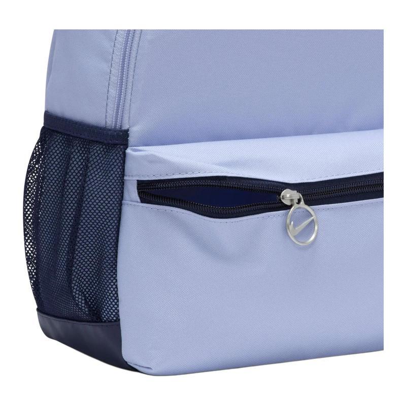 Nike Рюкзак детский полиэстеровый Brasilia сине-черный повседневный FZ7222-479