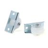 4Pcs 1 Inch Drawer Wheel Plastic Directional Caster Guide Furniture Small Pulley