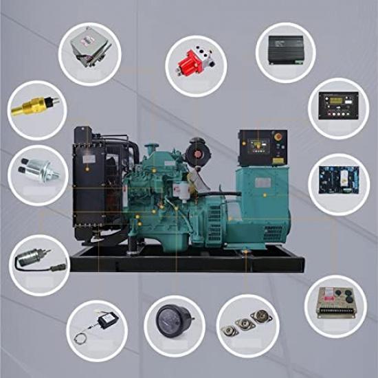 Magnetic Rotate Speed Sensor, Replacement Part 3/4‑16UNF 2A MSP6724 RPM Speed Transducer for Generator Set