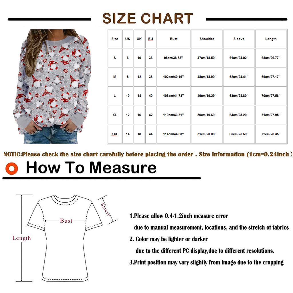 Модные женские рождественские принты для вечеринок с круглым вырезом и длинными рукавами, топы с головкой