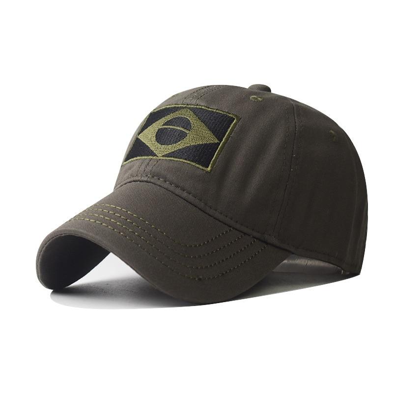 Спортивная бейсболка для улицы, мужская камуфляжная кепка, повседневная шляпа от солнца для мужчин среднего и молодого возраста, бразильская шляпа