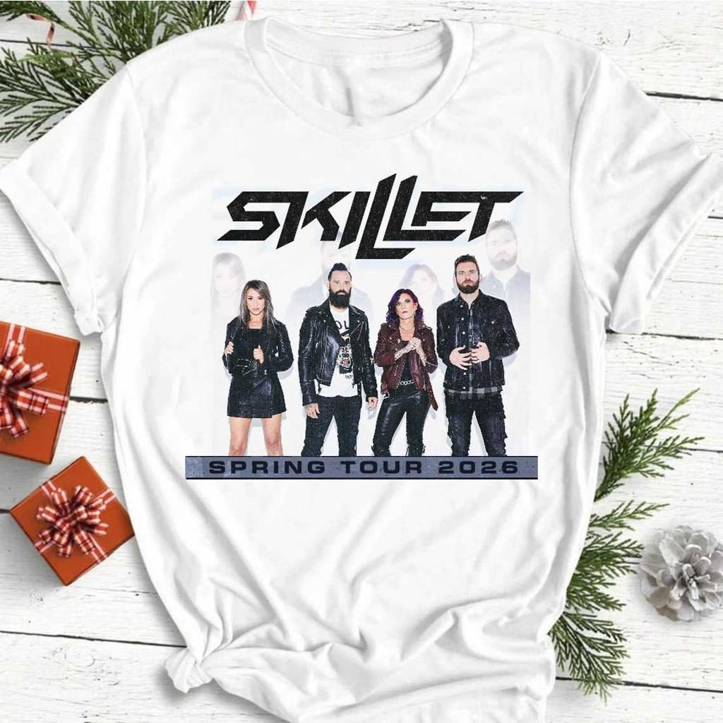 Hot New Special Skillet 2026 Tour Unisex All Sizes Shirt For Fan DT607