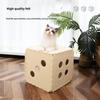 Splicing Felt Cat Nest Dice-shape Cat House Detachable Cat Mat Felt Tunnel Toy Interactive Pet Toy Cube Tent Pets Supplies gifts