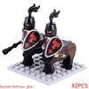 MOC Medieval Centaurs Knights Mini Action Figures Building Blocks LOTR Horse Soldiers Bricks Kids Toys Gifts