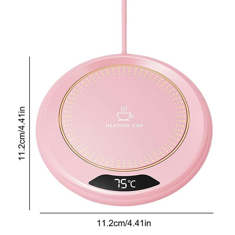 Coffee Mug Warmer Heated Coaster For Drinks Milk Tea Sandwiches Candles Smart Electric Beverage Warmer Desk Coffee Warmer