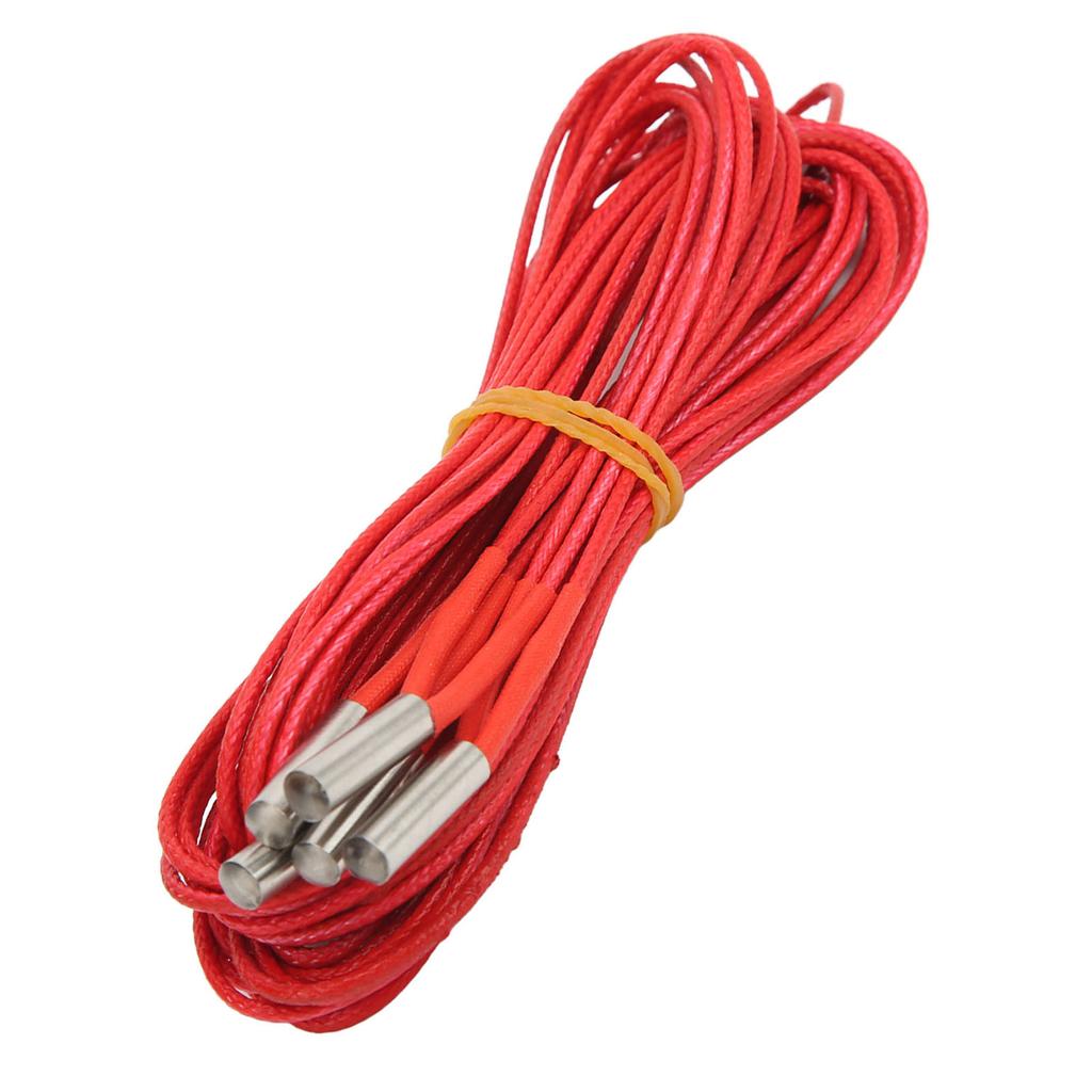 5Pcs Heater Cartridge DC 24V 40W Stainless Steel 6x20mm Accessory for 3D Printer 1m  3.28ft