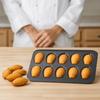 Heat-resistant Madeleine Cake Baking Pan Carbon Steel Shell-shaped Cake Mold  French Dessert