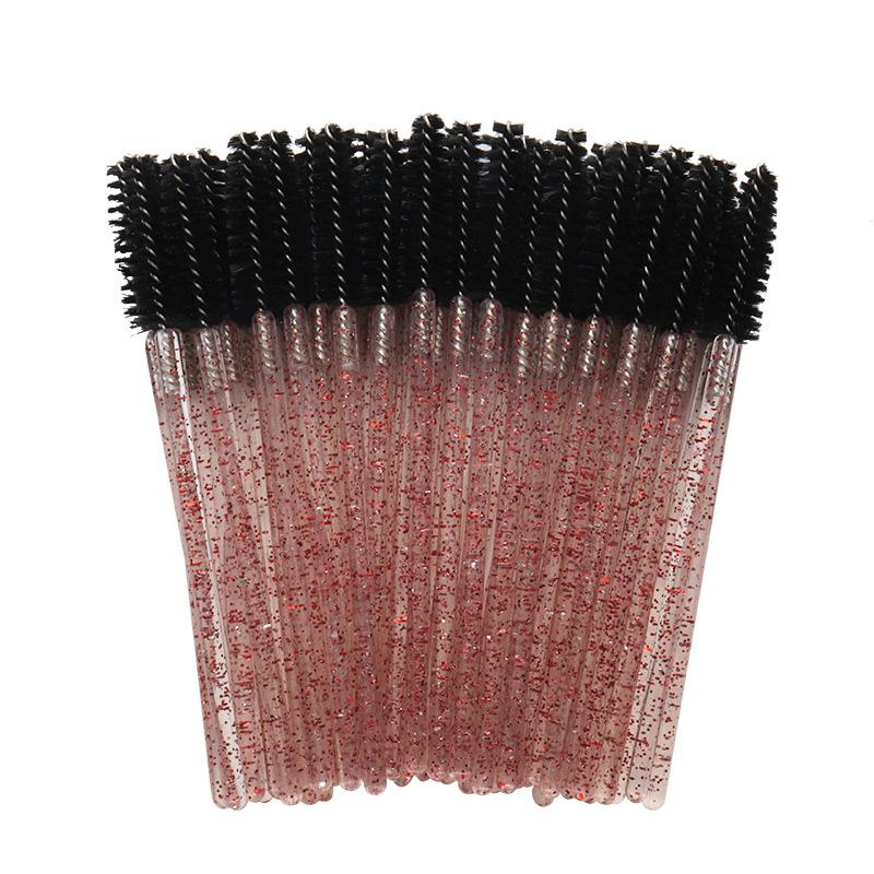 50Pcs/pack Eyelash Brush Disposable Eye Lashes Comb Applicator Makeup Tools Mascara Extension Comb Wands Brushes