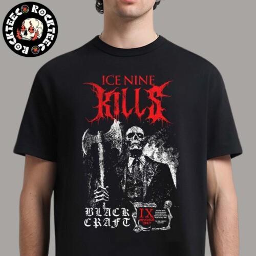 Ice Nine Kills X Blackcraft Скелеты Трупы Унисекс Футболка S-5XL Унисекс Футболка