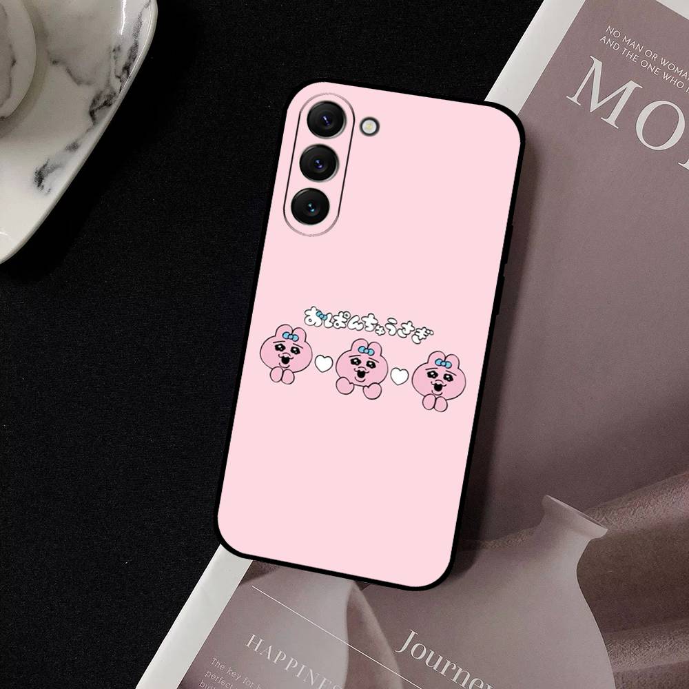 Милый Чехол для Телефона O-OpanchuS UsagiS Для Samsung Galaxy S21 S22 S23 S24ULTRA S25ULTRA FE Ultra Plus5G A52S Мягкая Крышка