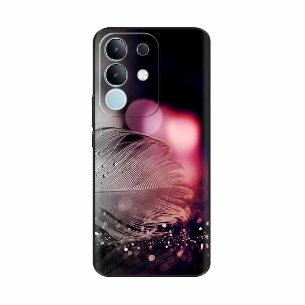 Для Vivo Y29 4G Чехол Милый Мультяшный Силиконовый Чехол Для Vivo Y29 4G Чехлы Для Телефона Y 29 6.68" Ударопрочный Мягкий Задний Чехол Coque Fundas