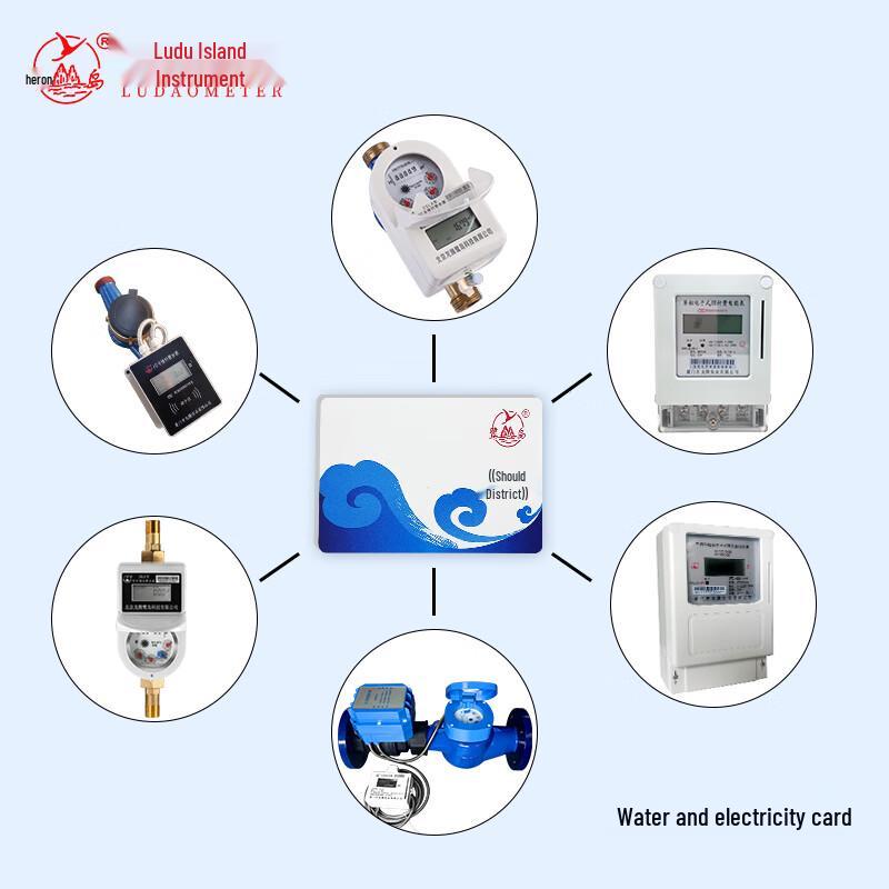 Ludao ZSLX-100IC Smart Prepaid IC Card Water Meter (CN version)