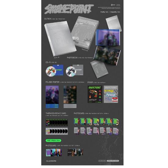 ВСЕ(ЧАС)НАШ- МИНИ-АЛЬБОМ [Smoke Point] (Примесная версия.)   **Товар ПРЕДЗАКАЗА** дата выхода: 2025-02-04