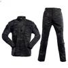 Мужской камуфляжный тактический uniformный комплект с длинным рукавом