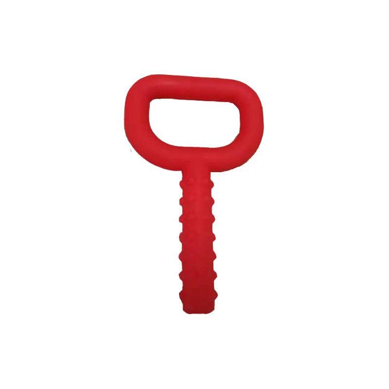 Silicone P Shaped Grabber Kids Teethers Teething Toy for Children Autism Chew