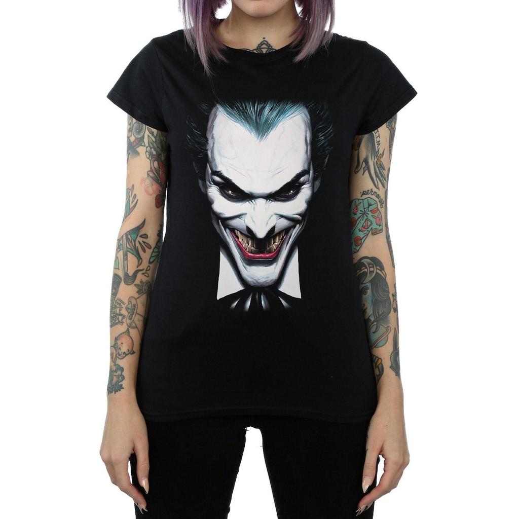 DC Comics Womens/Ladies The Joker By Alex Ross Cotton T-Shirt
