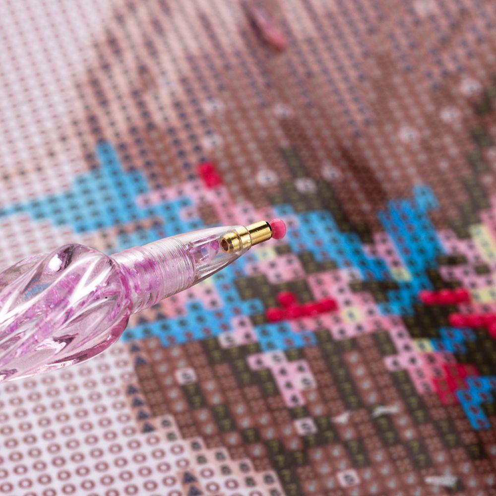 Arts Embroidery Sewing Accessories Crystal Pens Point Drill Pen Cross Stitch 5D Diamond Painting