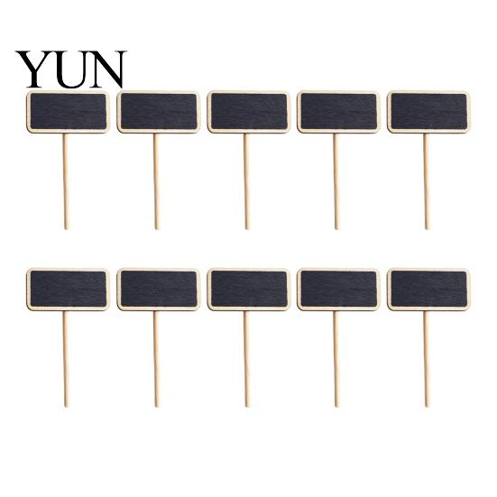 Reusable Price Tags for Retail Display 10PCS Mini Blackboard Clips/Signs with Wooden Stands, Small Chalkboard Memo Clips Wedding Table Signs,