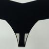 Women Panties Briefs Seamless Quick Dry Ice Silk Solid Color Anti-septic Mid Waist Thong Stretchy Butt-lifted Thin Female Underpants Underwear
