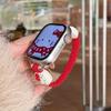 Мультяшная веревочная резинка Китти из нейлона с оплеткой для ремешка Apple Watch 10-го поколения Iwatch9876Se