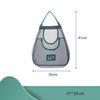 Portable PVC Mesh Storage Bag Reusable Fruit and Vegetable Storage Bag Kitchen Accessories Washable Handbag
