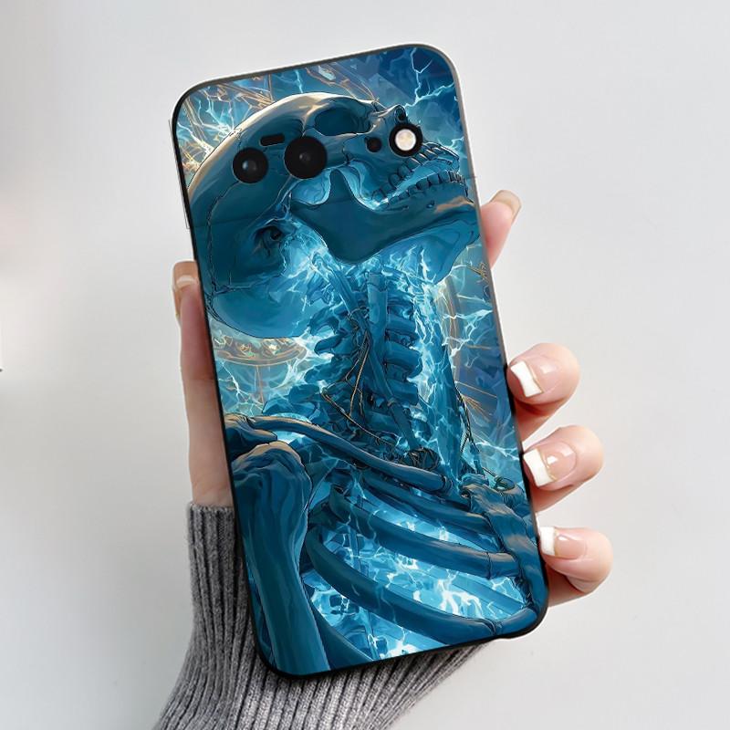 Чехол для Google Pixel 6 6A 6Pro Pixel6 Pro Pixel6A Чехол Роскошный Милый Крутой Мальчики Девочки Черный Матовый Тонкий Мягкий Силикон Задняя Крышка