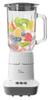 Миксер для сока 1000 мл, стеклянная бутылка для приготовления смузи из овощей и фруктов, блендер Votre White [Yamazen], соковыжималка, измельчитель льда MJA-G100(W)