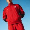 Nike Dri Fit Jackets Men's Red Stand Collar Moderate Other