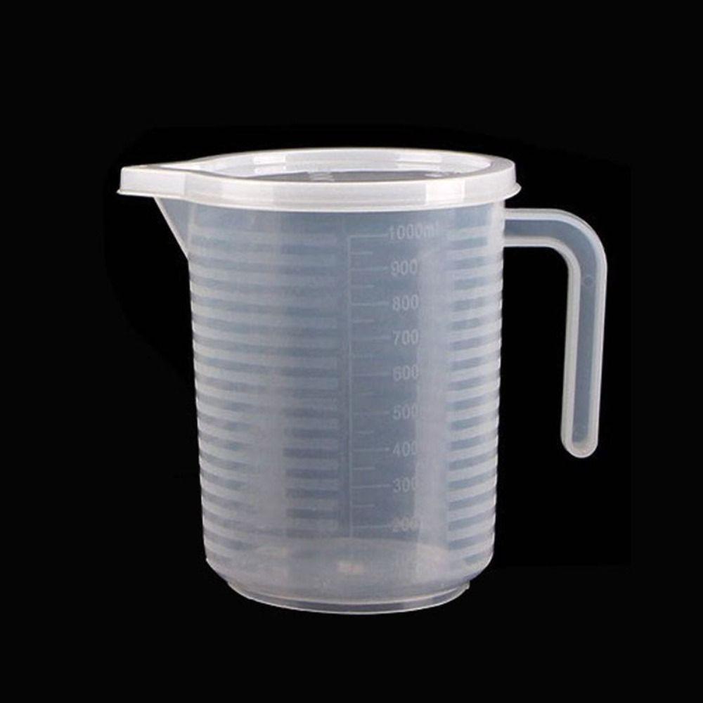 Большой емкости градуированный мерный стакан пластиковый контейнер для воды лабораторные весы чашка кухня