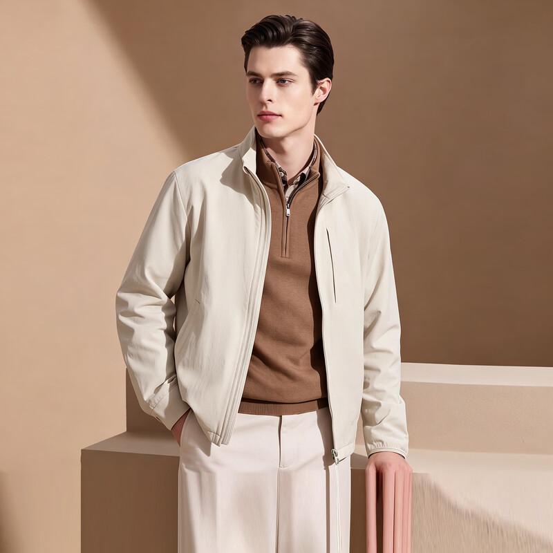 Antonio Men's Minimalist Casual Windbreaker Jacket