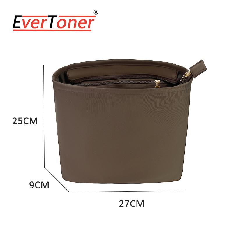 Универсальная нейлоновая косметичка EverToner для макияжа, органайзер для сумки-ведра бренда L Vavin. Идеально подходит для косметики, туалетных принадлежностей, мелких предметов.