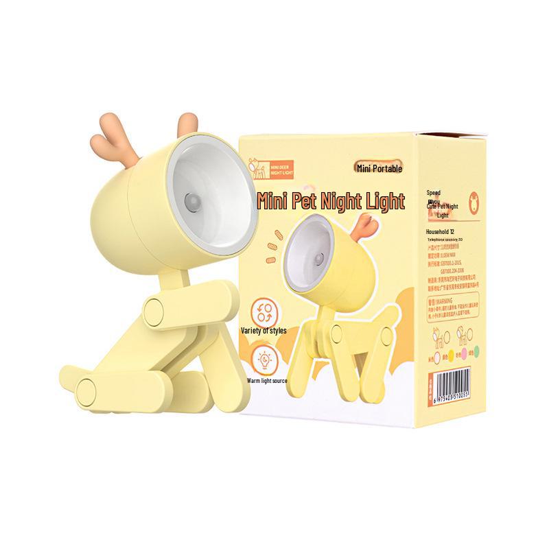 Энергосберегающий 3D мультяшный ночник: Креативный прикроватный и домашний декор