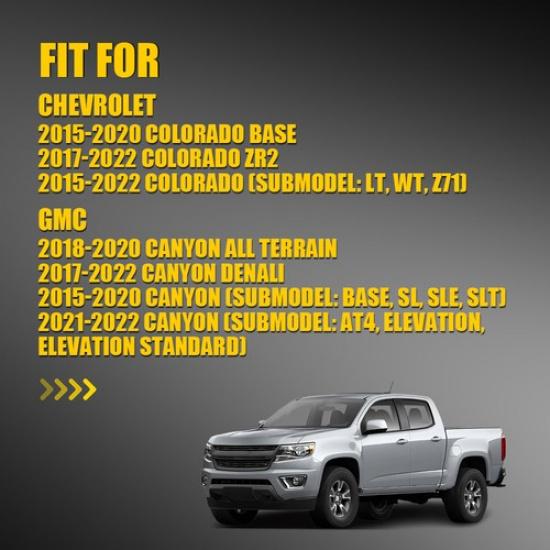 Mirror Glass For 2015- Chevrolet Colorado Base Dirver Side Heated GM1324178