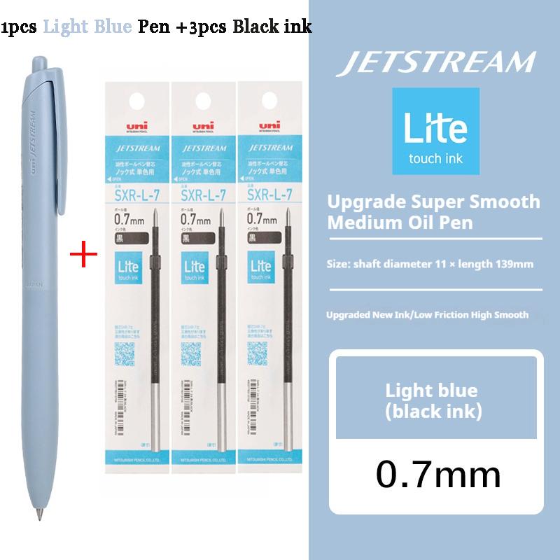 Гелевая ручка uni Jetstream Lite SXN-LS Snoopy Limited Edition, 0,5/0,7 мм, Ультрагладкие чернила низкой вязкости, Для школы и офиса