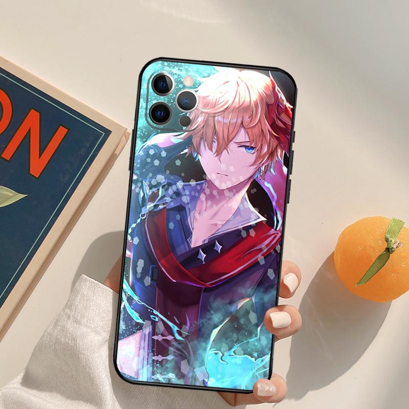 Чехол Tartaglia Genshin Impact для iPhone 16 15 14 Pro Max 11 12 13 Pro Max Mini XR 16 15 Plus 16e Чехол для телефона