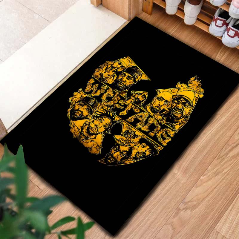 2026 Новый ковер Wu-Tang Clan для гостиной, спальни, дома, украшение дивана, детский игровой нескользящий коврик H10