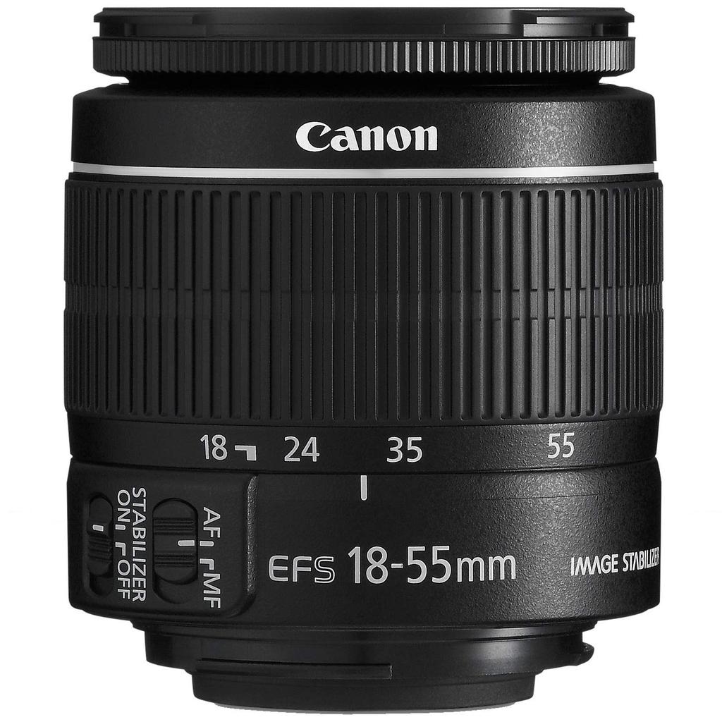 Canon IS II Standard Zoom Lens for Cameras EF-S18-55mm F3.5-5.6 APS-C
